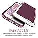 Compatible for iPhone 6s/6 Case, LoHi 4.7inch [Extra Front Raised Lip] Hybrid Impact 3 Color Shockproof Rugged Soft TPU & Hard PC Bumper Cover - Red