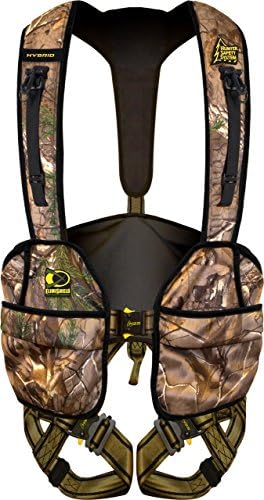 Hunter Safety System Hybrid Flex Safety Harness with ElimiShield Scent Control Technology (New for 2017)