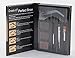 Cameo Cosmetics Perfect Brow- Dark Brown Eyebrows Color Brush Stencils Tweezer Brush