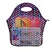 Cosfash Neoprene Lunch Tote Insulated Reusable Picnic Lunch Bags Boxes for Men Children Kid Women Adults Nurses (Purple)