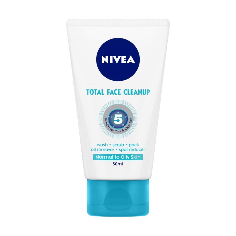 nivea 5 in one face wash
