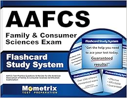 Aafcs Family Amp Consumer Sciences Exam Flashcard Study