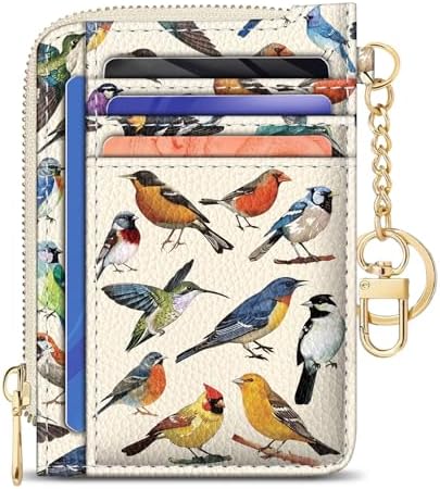 Amazon.com: Shag Wear Book of Birds Small Women's Wallet, Vegan