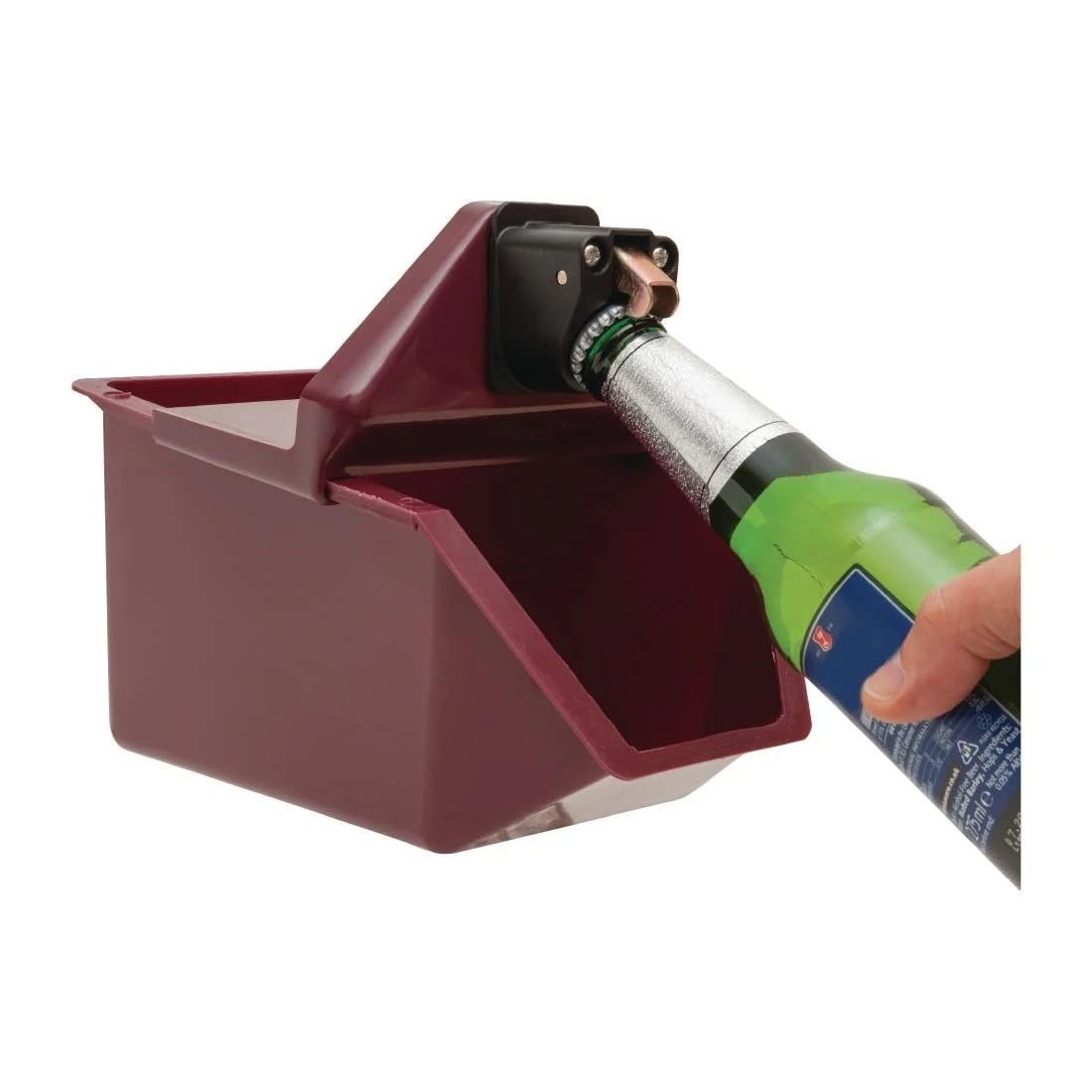 Beaumont CN750 Under Counter Bottle Opener with Catcher