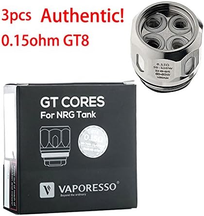 GT8 0.15 oĦm Ćoils For Vàporesso NRG ŧank ReṼenger kiŧ