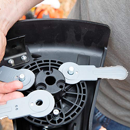 Weed Warrior Brush Cutter Replacement Blades for Brush Cutter Head, 3