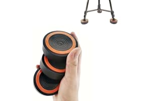 POCNSEN 3 PCS Anti-Vibration Suppression Pads Diameter 7.6cm(3") Telescope Mounts