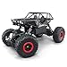 SZJJX RC Cars Off-Road Rock Crawler Truck Vehicle 2.4Ghz 4WD 1:18 Radio Remote Control Cars Electric Fast Racing Buggy Hobby Car (Black)