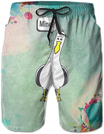 Adult Classic Fit Mine Seagulls Board Shorts