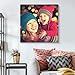 NWT Custom Canvas Prints with Your Photos for Family, Personalized Canvas Pictures for Wall to Print Framed 12x12 inches