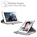Fintie Rotating Case for iPad Mini 4-360 Degree Rotating Stand Case with Smart Cover Auto Sleep/Wake Feature for iPad Mini 4 (2015 Release), Dual Color