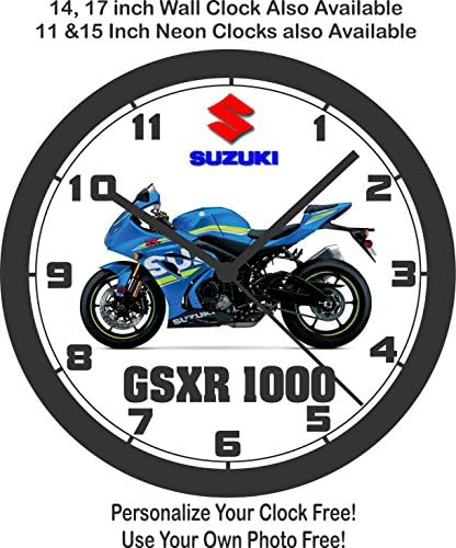 2017 SUZUKI GSXR1000 WALL CLOCK-FREE USA SHIP!
