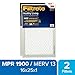 Filtrete 16x25x1, AC Furnace Air Filter, MPR 1900, Healthy Living Ultimate Allergen, 2-Pack primary