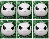 Disney NIGHTMARE BEFORE CHRISTMAS Ornament Set Featuring 6 Jack Skellington Christmas Tree Ornaments