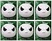 Disney NIGHTMARE BEFORE CHRISTMAS Ornament Set Featuring 6 Jack Skellington Christmas Tree Ornaments