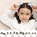 Sufermoe 16 Pcs Cat Ear Hair Bows Clips Rabbit Ear Hair Barrettes Hair Accessories for Pet or Dogs