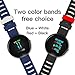 Fitness Tracker Activity Tracker with Heart Rate Monitor, Blood Pressure Wristband Sleep Monitor Call Reminder Waterproof Smart Watch for iOS Android …