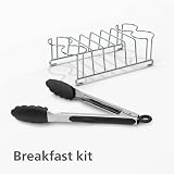 Philips Dual Basket Airfryer 3000 Series 9L with Breakfast Kit NA350/03 view 6