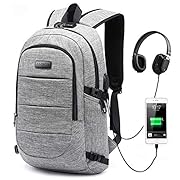 AMBOR Laptop Backpack, 15.6-17.3 Inch College School Backpack for Men & Women Anti Theft Laptop Backpacks with USB…