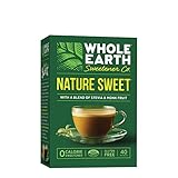 Whole Earth Sweetener, Nature Sweet Stevia & Monk Fruit Blend, 40-Count (Pack of 12)