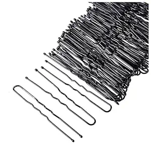 On Blow U Shape Juda Hair Pins Black 6 Cm (Pack of 60)