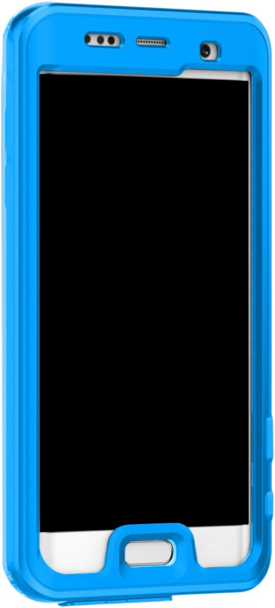 MyCell Samsung Galaxy S7 Edge Waterproof Case Fully Sealed Anti-Scratch Case Snow Dirt Shock Sand Proof Blue