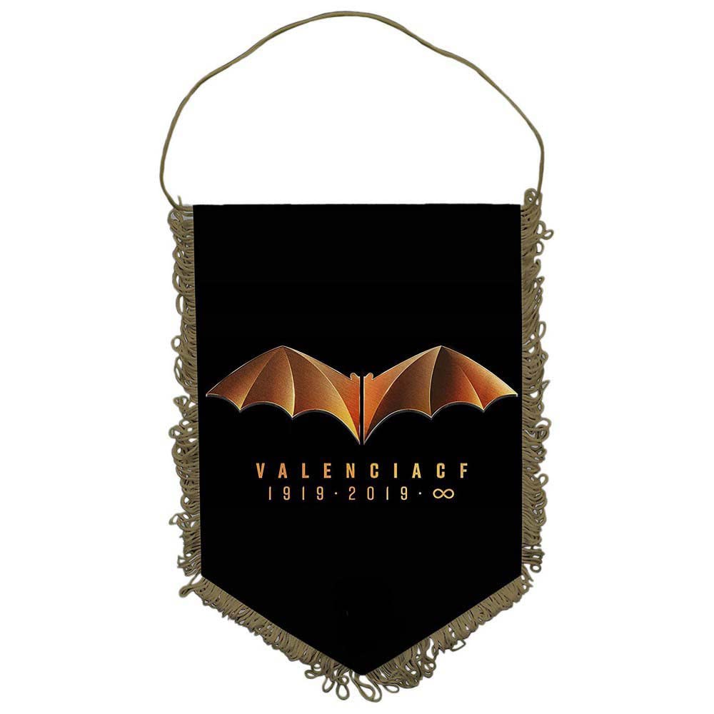 Valencia C.F. Baval Unisex Adult Pennant, unisex-adult, 01BAN08-00, Black, One Size
