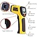 Dual Laser Infrared Thermometer, Zenic Professional Non-Contact Digital Temperature Measuring Gun with Adjustable Emissivity for Cooking/Brewing/Automobile & Industries, -50-650℃, D:S=12:1