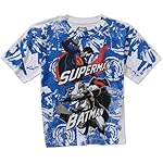 DC Comics Superman vs Batman Dawn of Justice Boys Graphic T-Shirt (X-Small 4/5)