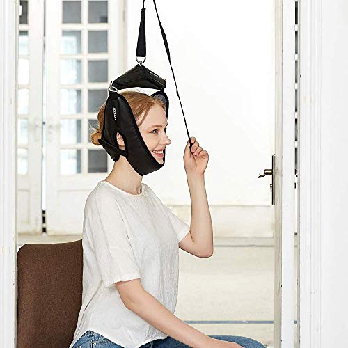 Cervical Neck Traction Device for Neck & Shoulder Pain Relief for Home Use, Neck Traction Stretcher Adjustable… - Image 2
