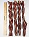 JACK'S PREMIUM 12” Large Braided Bully Sticks for Dogs, 100% All Natural Beef Dog Treat Made in The USA - 12 Inch 4 Count