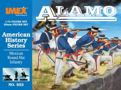 IMEX 553 Mexican Round Hat Infantry 1-72 Imex