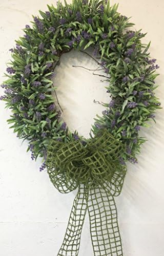 Lavender Grapevine Wreath (Lavender 18")