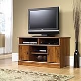 Sauder Harvest Mill Panel TV Stand, Abbey Oak Finish (Kitchen)