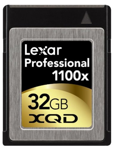 Lexar Professional 32GB 1100x XQD 168MB/s Memory Card