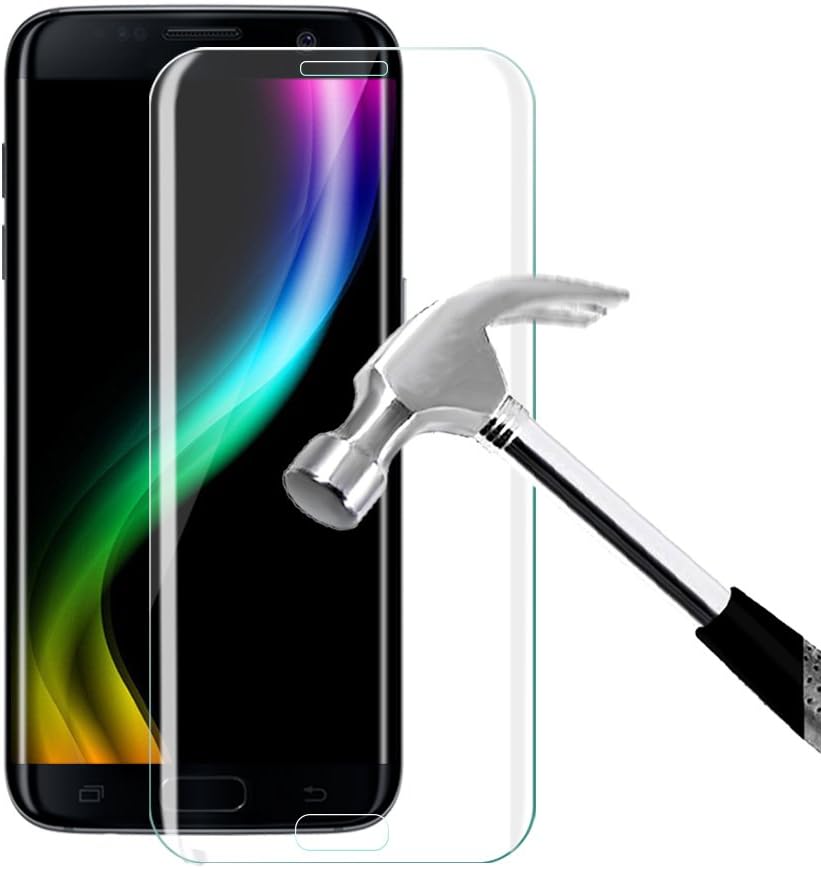 Samsung Galaxy S7 Edge Screen Protector, Galaxy S7 Edge Tempered Glass, Full Coverage,Anti-Scratch Glass Screen Protector