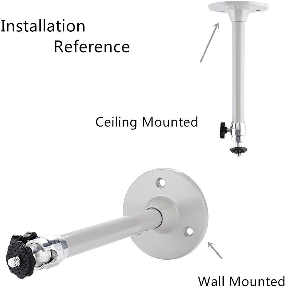 V LED Warehouse Mini Projector Wall Ceiling Mount Hanger 5KG Load Mounting Bracket for Mini Projector Camera: Office Products