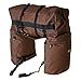 TrailMax Large Saddlebags for Trail Riding; Insulated Saddle Bags for Horses; Saddle Bags With Detachable Cantle Bag; Saddle Bag & Cantle Bag Set; Saddle Bags for Western & Endurance Saddles; Black