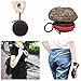 Earbud Case JCBritw Hard Earphone Case Headphone Carrying Storage with Carabiner, Red