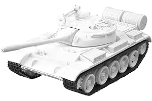 Milageto Simulation Armored Tank Toy Alloy 1/48 Assemblable Hand Painted Version DIY Crafts Tank Model for Table Desktop Home
