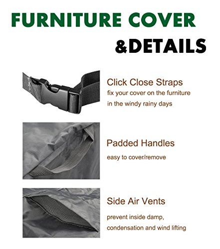 image for AKEfit Patio Cover,Patio Furniture Set Covers Waterproof Outdoor Furni