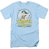 DC Comics Men's Wonder Woman Short Sleeve