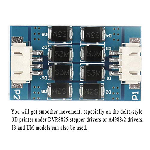 Sunhokey 4pcs TL Smoother Addon Module 3D Printer Accessories Filter for Pattern Elimination Motor Clipping Filter A4988 and DRV8825 3D Printer Motor Drivers