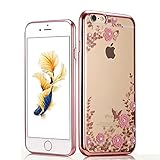 Urberry Iphone SE Case, Iphone 5 Case, Iphone 5S Case, 3d Bling Diamond Grass Print Case with a Screen Protector and Phone Bracket
