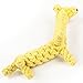 oneisall Dog Toys Pet Cotton Chew Rope Toy Dental Teaser Teeth Cleanning for Small Dog Puppy Biting (Graffie)