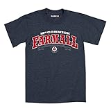 McCormick Farmall Agriculture Farm Tractor Mens T-Shirt - Heather Blue