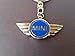 Mini Cooper Blue 3D Logo Keychain