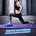 CPOKOH Balance Cushions,Wobble Cushion,Balance Disc,Wobble Seat, Air Stability Core Trainer,Balance Boards,Fitness Stability Pad (Blue)