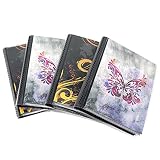 4 x 6 Photo Albums Pack of 4, Each Mini Photo Album Holds Up to 48 4x6 Photos with Black Background Pockets. Flexible, Removable Covers Come in Random, Assorted Patterns and Colors.