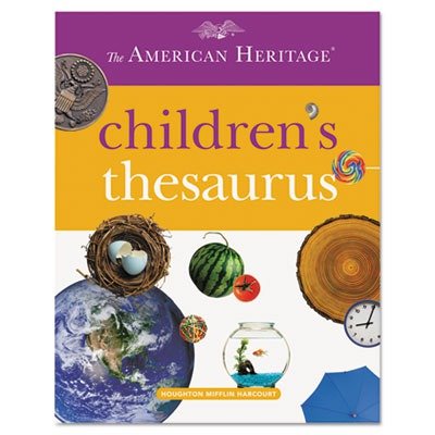 Houghton Mifflin 1472086 American Heritage Childrens Thesaurus, Hardcover, 288 Pages